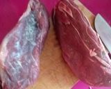 Foto del paso 1 de la receta: Ternera en salsa vizcaína(Morcillo)