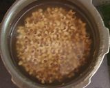A picture of step 2 of Black eye-pea Malabar Spinach Curry (No oil).