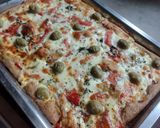 Foto del paso 1 de la receta: Pizza Integral de Zucchini -Sin Amasar-