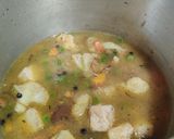 A picture of step 8 of Veg Pulao in Cooker.