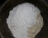 A picture of step 1 of Fresh figg and pistachio thandai masala cup cake.