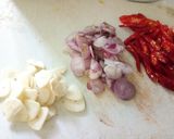 Foto langkah ke 2 dari resep Tumis Bayam Tahu.