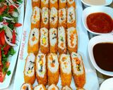 عکس مرحله 2 از دستور رول مرغ سوخاری 🍗
