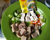 Foto langkah ke 1 dari resep Tumis taoge kol bakso tahu.