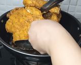A picture of step 13 of Lahori chargha.