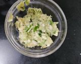 A picture of step 6 of Bombil Rava Fry.