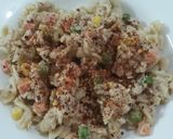 Foto del paso 8 de la receta: Pasta tornillo con atún y verduras en frío