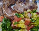 Foto del paso 8 de la receta: Bife a la plancha y ensalada sabrosa