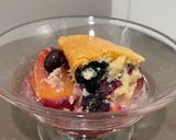 A picture of step 12 of Summer Fruit Cobbler.