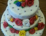 صورة لخطوة 17 من وصفة كيكة ٣ طوابق🎂🎂🎂