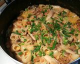 A picture of step 5 of Easy sausage pasta.