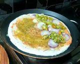 A picture of step 3 of Dosa Sandwich which is Simple and Tasty.