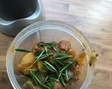 A picture of step 5 of Bacon & Leek soup.