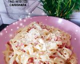 Une image de l'étape 9 de La recette véritable à la carbonara 😋.
