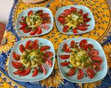 Une image de l'étape 10 de Poireaux vinaigrette aux tomates et olives.