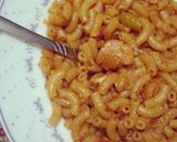 A picture of step 5 of Chicken Tikka macroni.