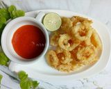 Foto langkah ke 9 dari resep Cumi Crispy / Cumi Goreng Tepung (super simple).
