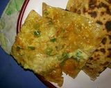 A picture of step 9 of Pizza Paratha.