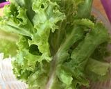A picture of step 1 of Easy Salad Rolls from Leftovers in the Fridge.