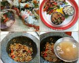 รูปขั้นตอนการทำที่ 1 ของ น้ำพริกไข่ปู