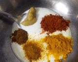 A picture of step 1 of Paneer biryani.