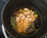 A picture of step 13 of Bisi Bele Bath (south indian spiced khichadi).