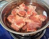 Hình bước làm 1 của món Canh sa kê nấu sườn non