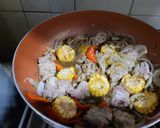 Foto del paso 3 de la receta: Cerdo agridulce al wok