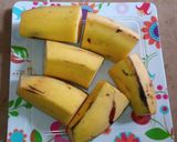 Foto del paso 1 de la receta: Molotitos de plátano🍌