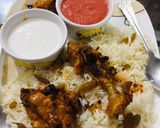 A picture of step 5 of Afghani pulao.