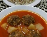 صورة لخطوة 8 من وصفة كفتة داوود باشا وأرز بشعيرية