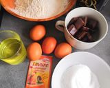 Une image de l'étape 1 de Muffins de Pâques au chocolat.