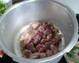 A picture of step 2 of Pork and Potatoes in Soy Sauce (Adobo).