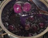 Foto langkah ke 4 dari resep Bubur Candil Ubi Ungu.