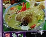 A picture of step 1 of Meat Soup.