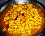 চানা পানির মশালা (chana paneer masala recipe in bengali) রেসিপি ধাপ - 7 ছবি