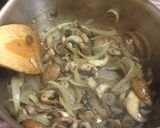 A picture of step 2 of Creamy Mushroom Soup.