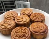 Hình bước làm 1 của món Bánh Trung Thu Nướng_DẻoNhân đậu xanh matcha_đậu đen🤪🤪