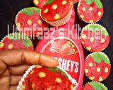 A picture of step 13 of Strawberry 🍓 cupcakes.