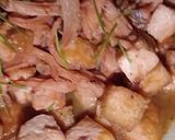 Foto langkah ke 4 dari resep Oseng Ayam suwir Tahu.