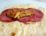 รูปขั้นตอนการทำที่ 3 ของ 🌯🌯 โรล แฮม & ไก่สลัดงา (Wrap's Ham& Chicken)