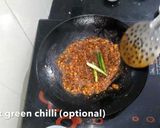 A picture of step 6 of Prawns Tawa Masala.