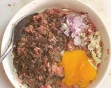 Hình bước làm 1 của món Mướp đắng nhồi thịt
