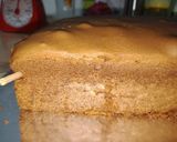 Foto langkah ke 5 dari resep Kue Ulangtahun Simple (Sponge Cake Pondan).