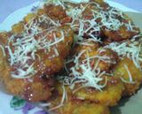 Foto langkah ke 5 dari resep Pisang Krunchi Karamel Keju.