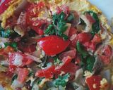ভেজিটেবল অমলেট (vegetable omlette recipe in Bengali ( রেসিপির ধাপ 5 ছবি