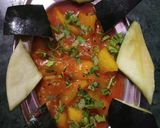 તરબુચ ની છાલ નું  શાક 🍲 રેસીપી સ્ટેપ3ફોટો