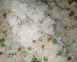 A picture of step 16 of Chinese rice 😋😋😋😋.