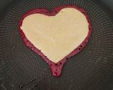 A picture of step 5 of Oatmeal Pancake with Fresh Cream and Beetroot Eggless.