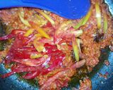 A picture of step 4 of My special jollof rice.